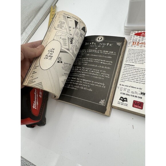 Death Note Volumes 1 -‎ 4 / Shonen Jump Advanced Manga W/ Death Journal Blank - Picture 10 of 16